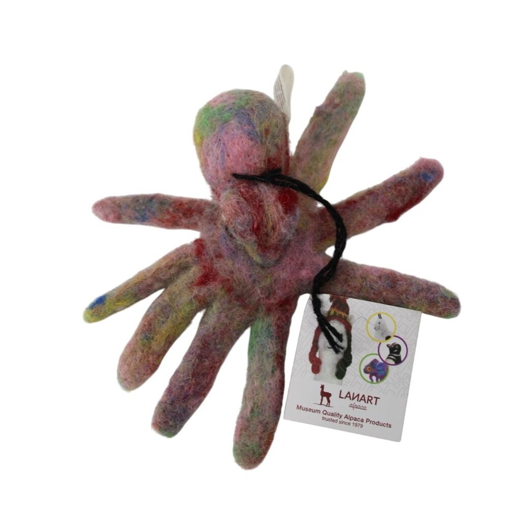 Lanart Octopus Alpaca Needle Felting 93765
